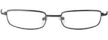 Gafas de sol con montura de gato en oro negro